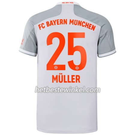 FC Bayern München Thomas Muller 25 Voetbalshirts Uit 2020/21